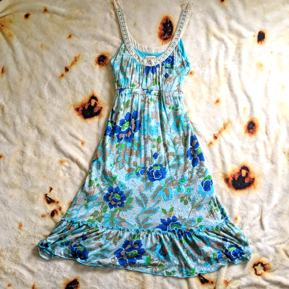 Free People Dress, Size Small, Blue